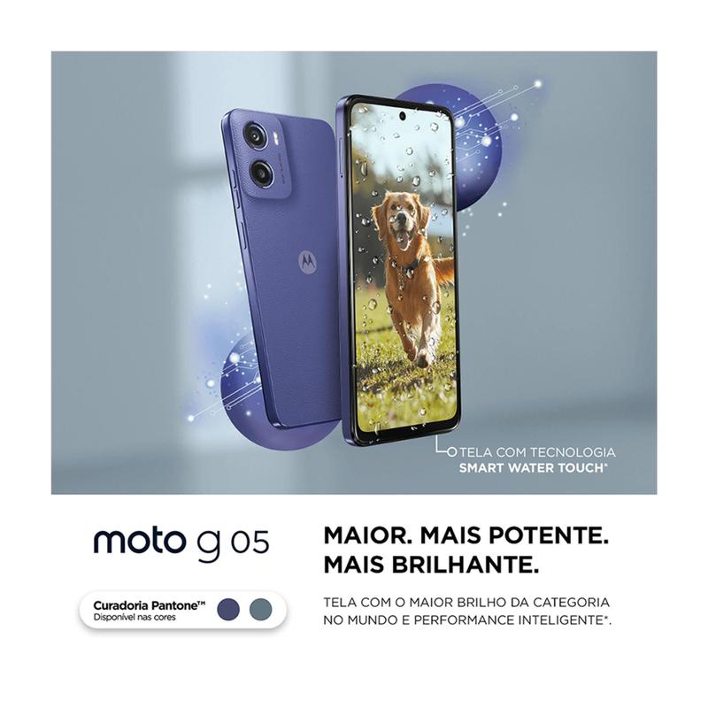 Motorola Moto G05 256gb (128gb Interna + 128gb Ssd) 12GB RAM (4GB